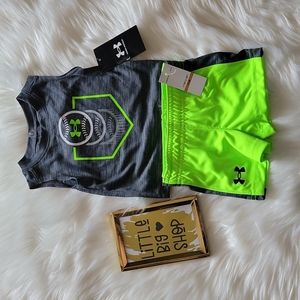 Under Armour 2 Piece Matching Set, Infant/Baby, Size 0-3 months NWT